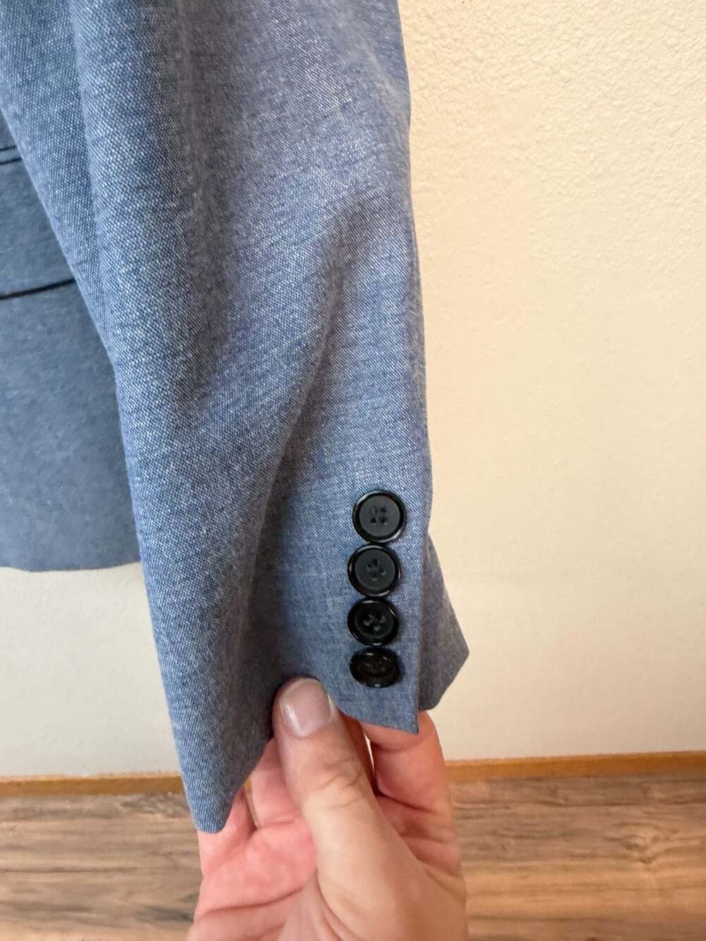 Hugo Boss Blue Suit Jacket Blazer Sport Coat - Picture 9 of 10